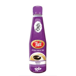 Tops Dark Soya Sauce, Plastic Bottle 740g